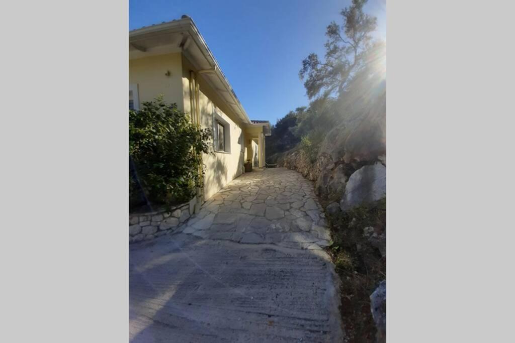 Villa Sunrise With Stunning Views And Private Pool Katokhórion 外观 照片